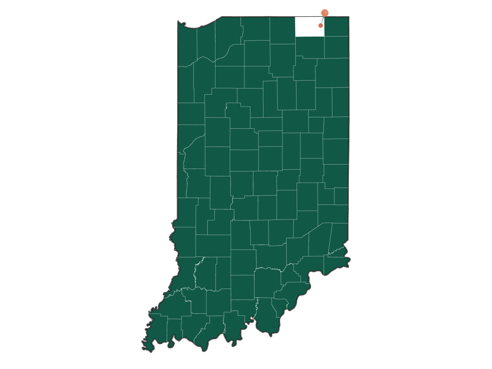Population In Springfield township (LaGrange County), Indiana