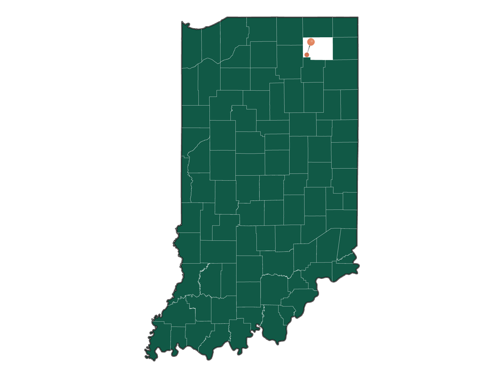 Safety in Washington township (Noble County), Indiana (crime rates and