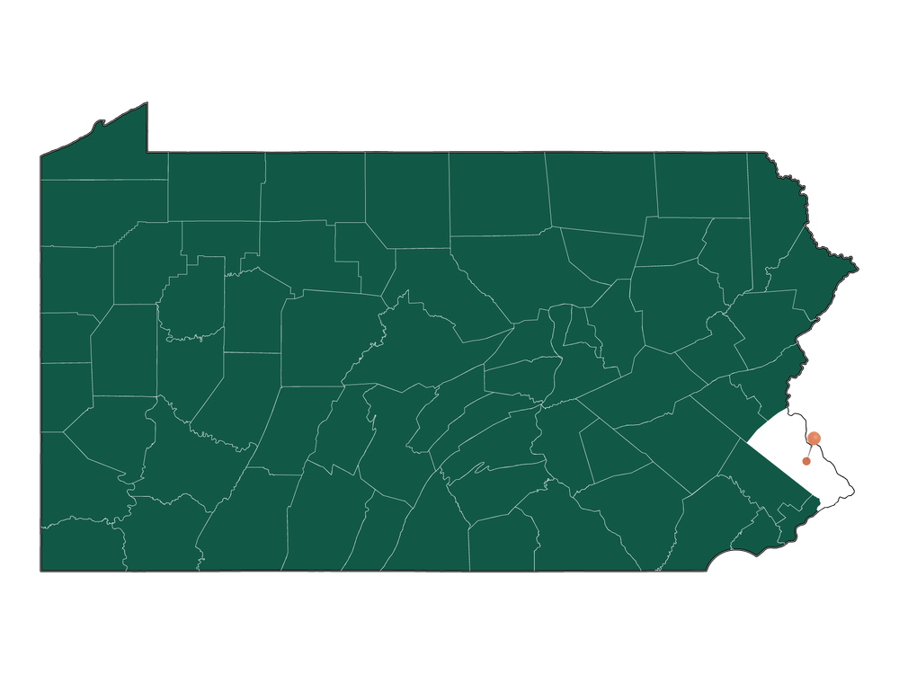 Moving to Buckingham township (Bucks County), Pennsylvania in 2023
