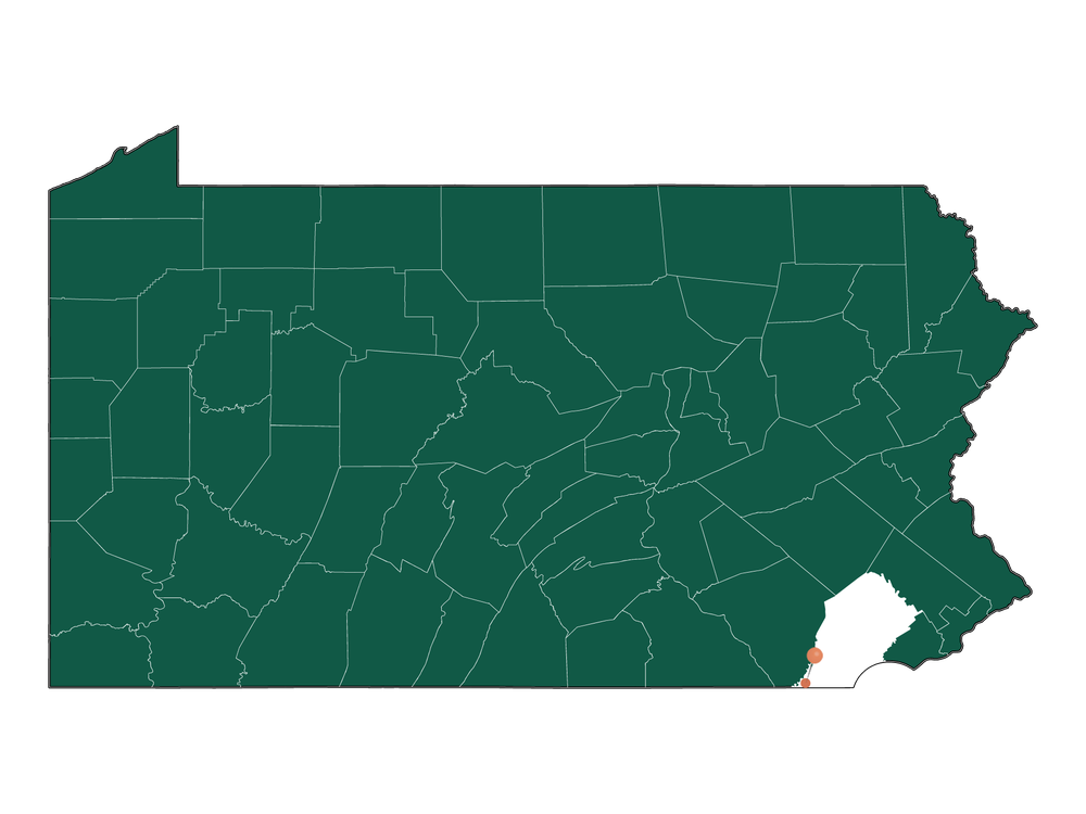 Moving to West Nottingham township, Pennsylvania in 2023