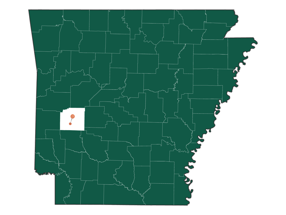 Infrastructure in Black Springs, Arkansas