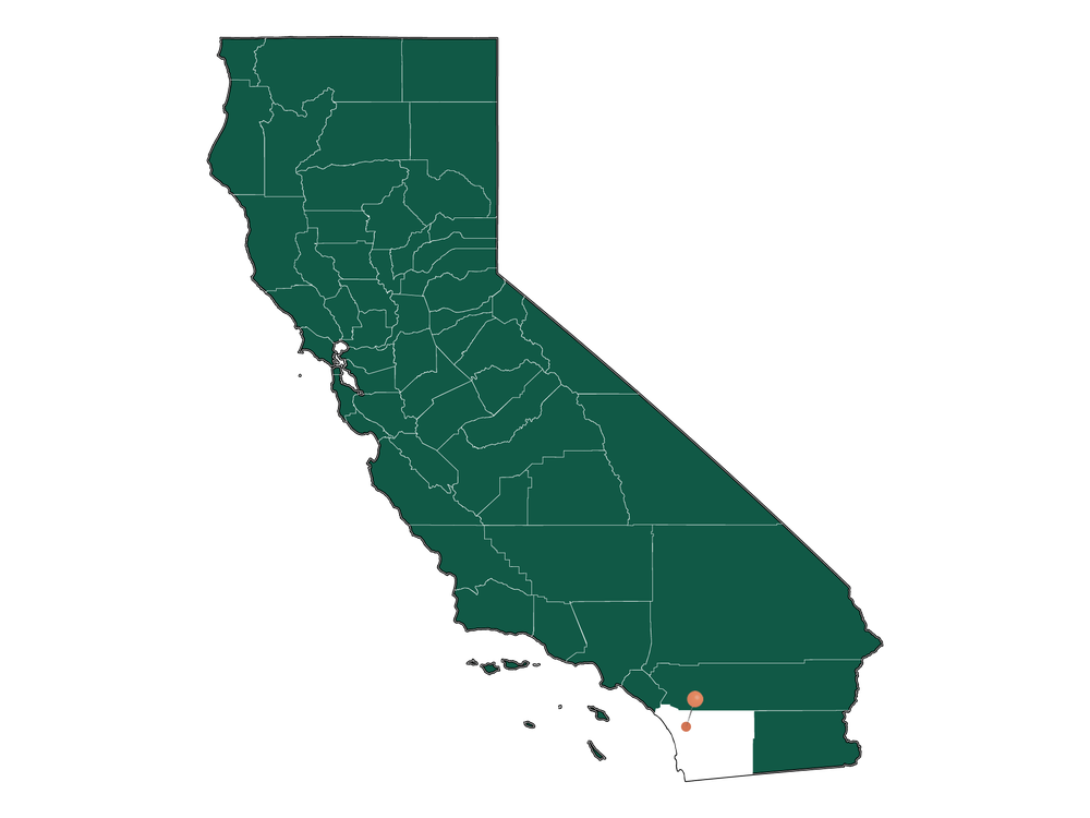 Zip Codes in Hidden Meadows, California