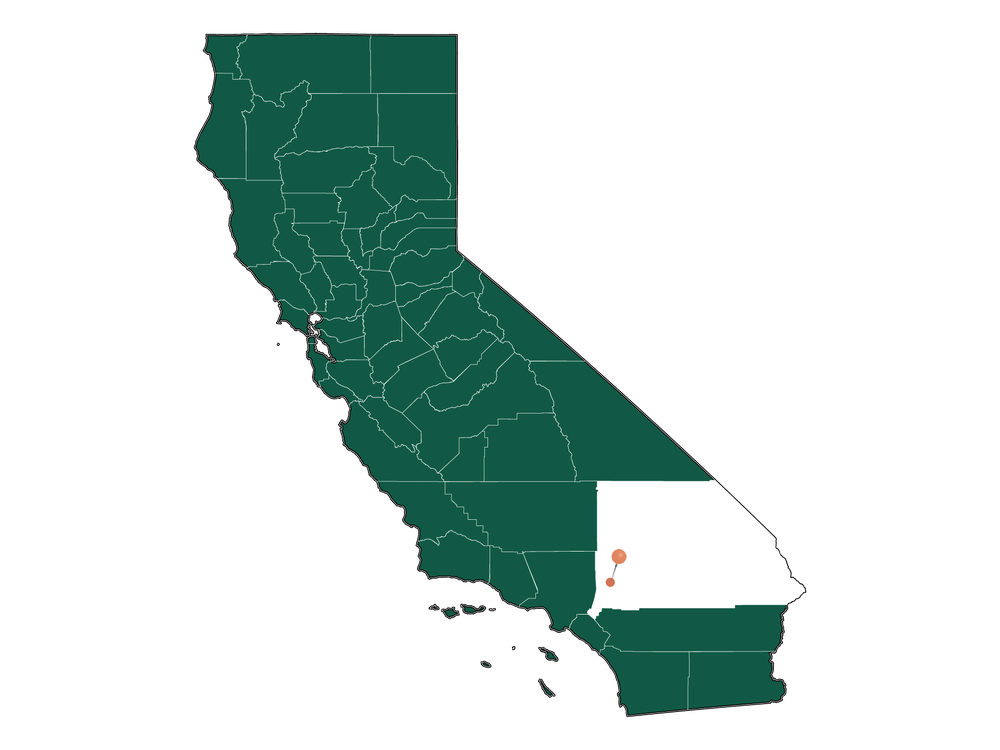 Infrastructure in Oak Hills, California