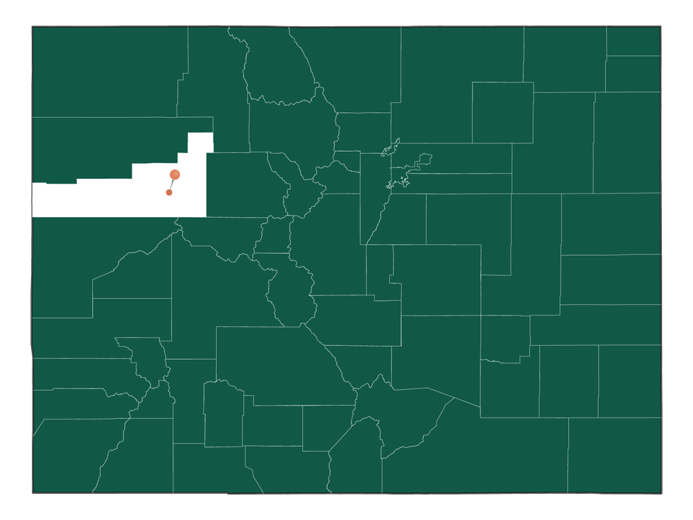 Infrastructure in New Castle, Colorado