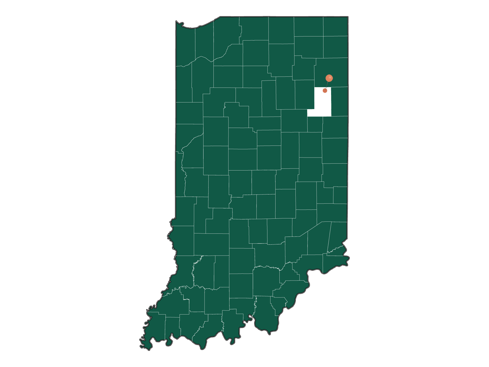 Moving to Ossian, Indiana in 2023