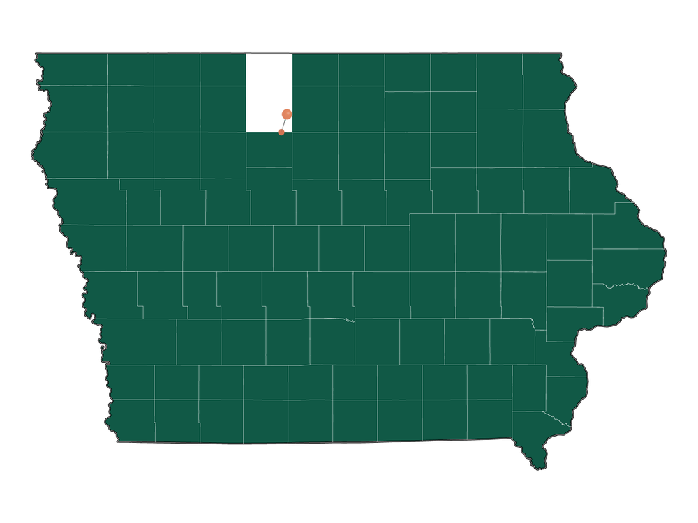 Moving to Lu Verne, Iowa in 2023