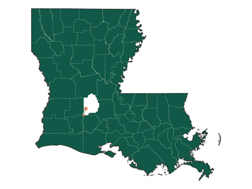 Moving to Basile, Louisiana in 2023