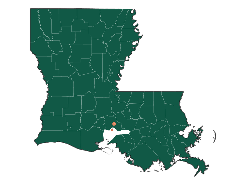 Moving to Loreauville, Louisiana in 2023