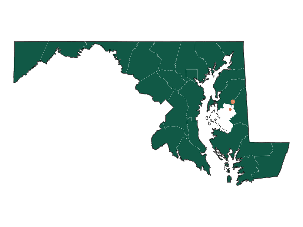 Zip Codes in Cordova, Maryland