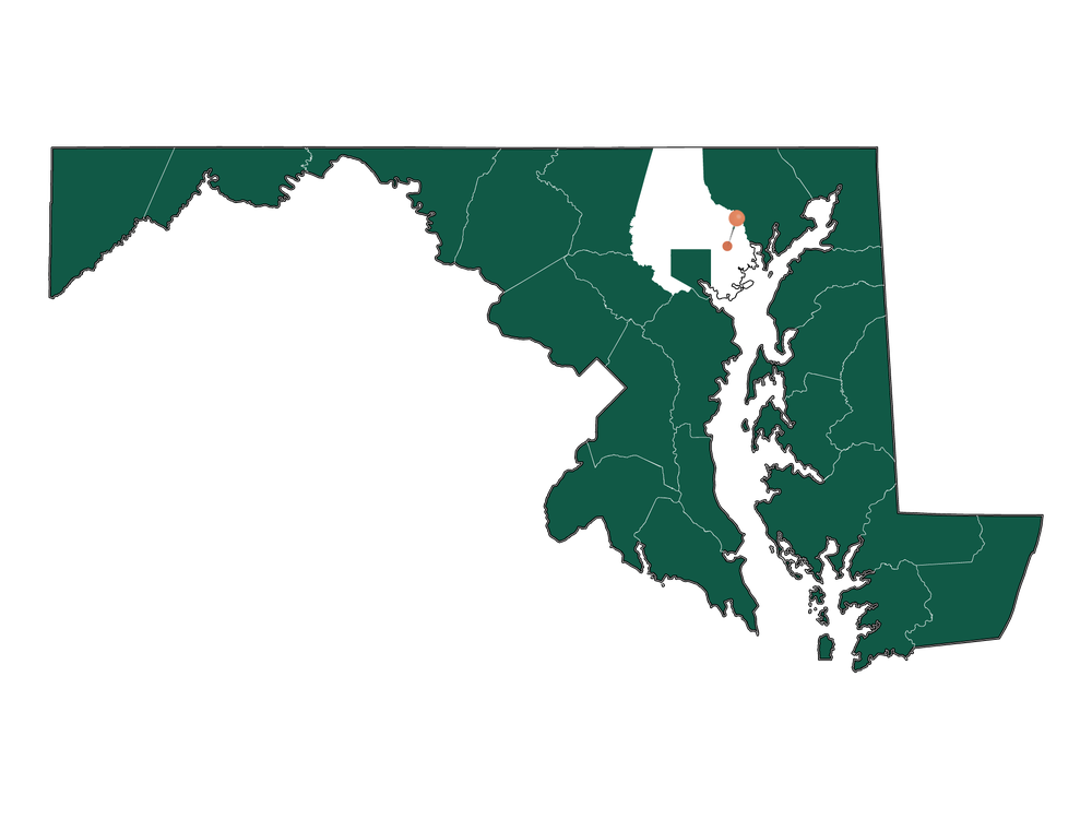 Infrastructure in White Marsh, Maryland