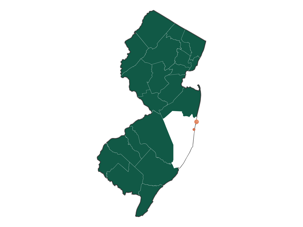 Infrastructure in Dover Beaches South, New Jersey