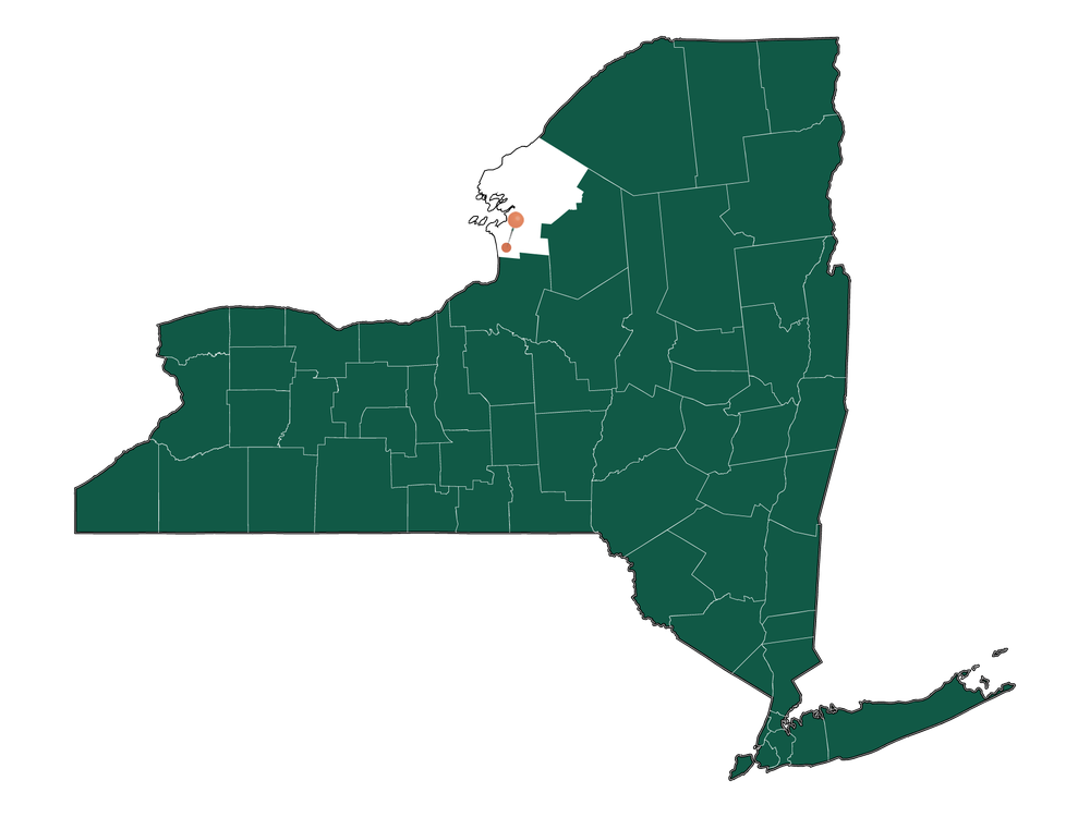 Infrastructure in Ellisburg, New York