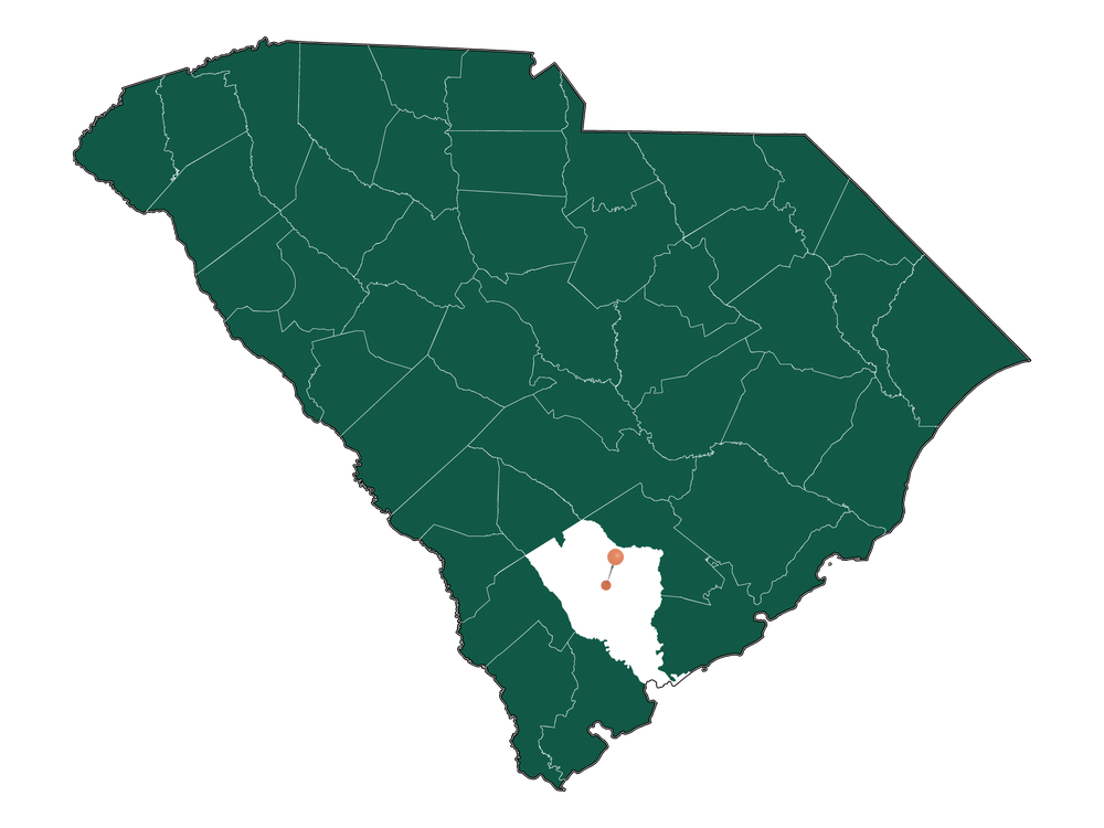 Moving to Walterboro, South Carolina in 2023
