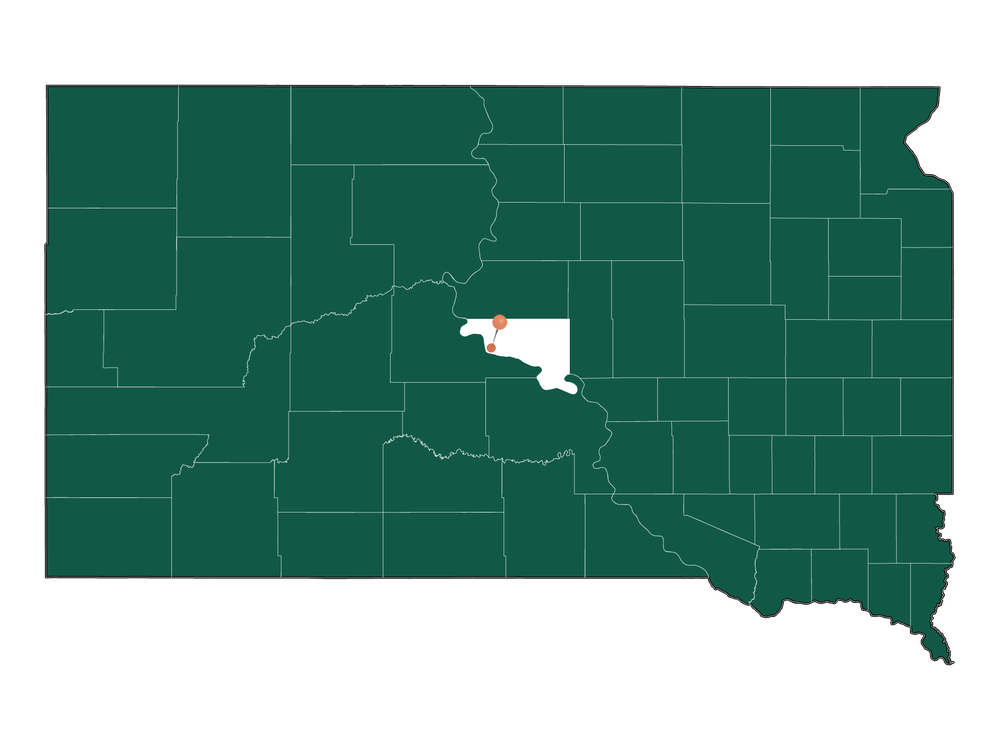 Zip Codes in Pierre, South Dakota