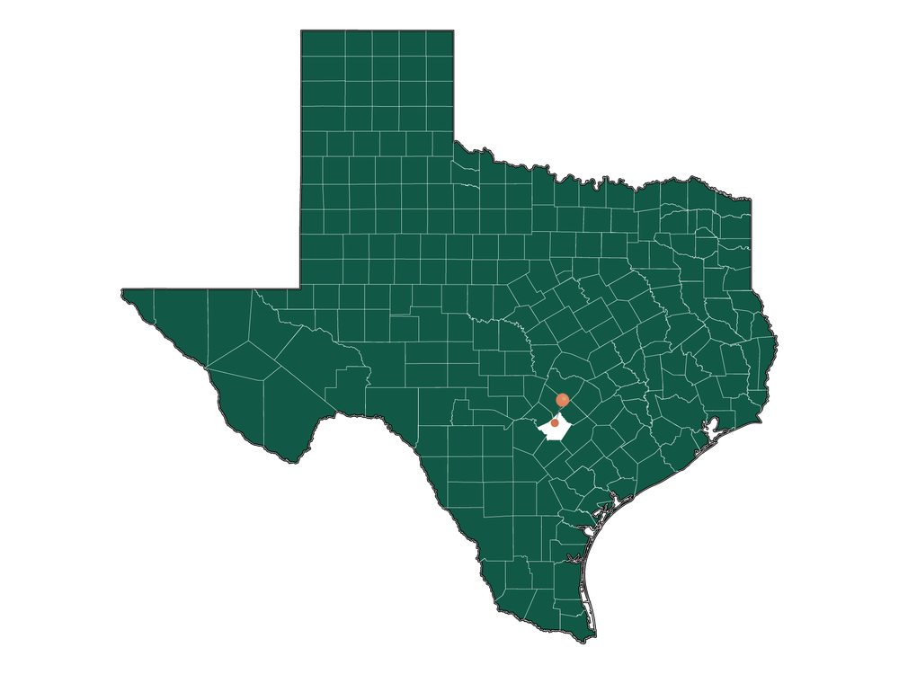 Infrastructure in Geronimo, Texas