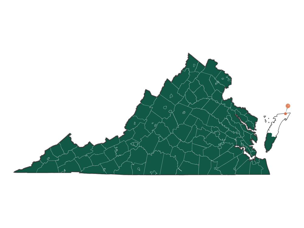 Moving to Greenbackville, Virginia in 2023