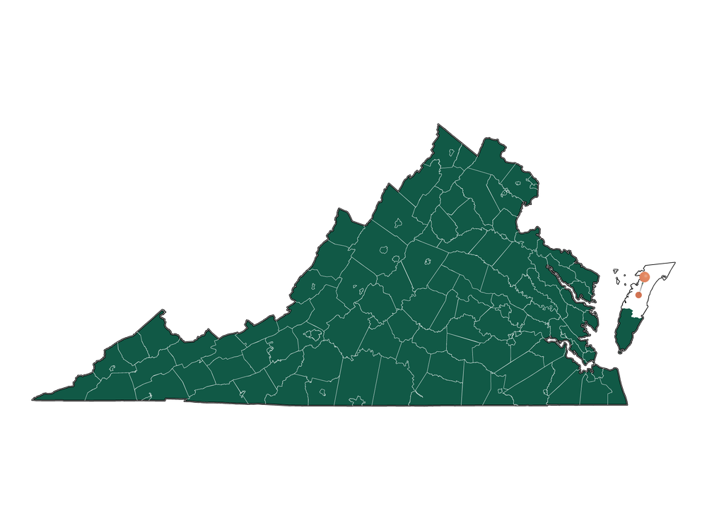 Moving to Onley, Virginia in 2023