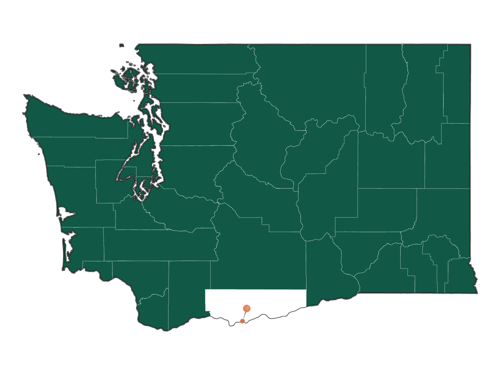 Infrastructure in Wishram, Washington