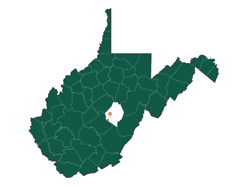 Moving to CamdenonGauley, West Virginia in 2023