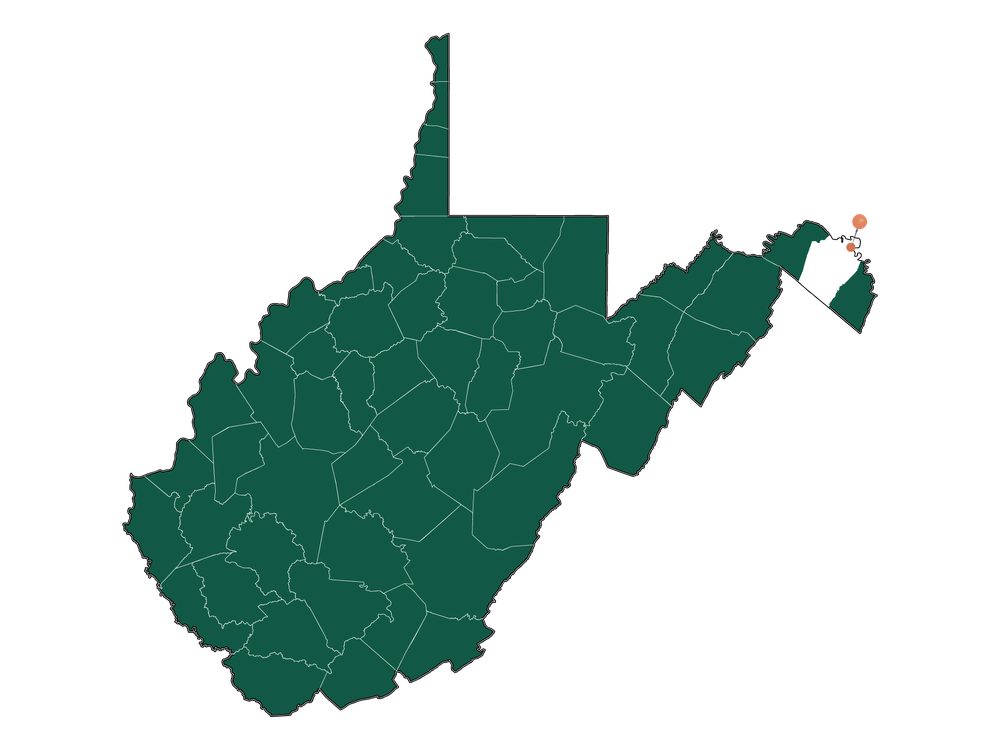 Moving to Falling Waters, West Virginia in 2023